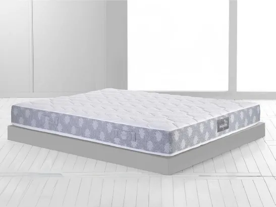 Materasso Dolce Vita Dual 8 alto 20 cm con imbottitura in memoform ed eliosoft, rivestito in tessuto riciclato certificato di Magniflex