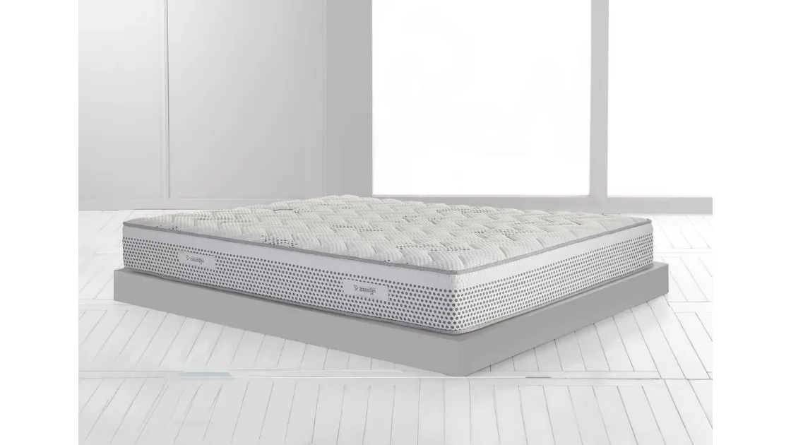 Materasso Leggenda Sonno Spring Effect con molle insacchettate unite al Memoform per supportare il peso corporeo in modo differenziato di Magniflex