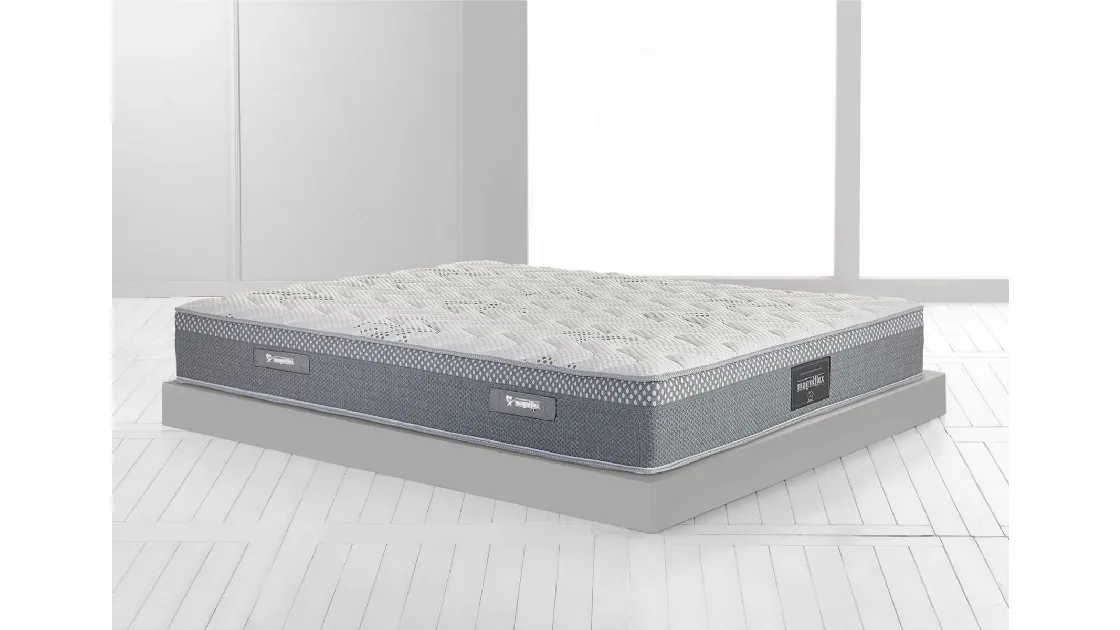 Materasso Leggenda Sonno Spring Excellence a molle insacchettate e lastra in memoform di Magniflex