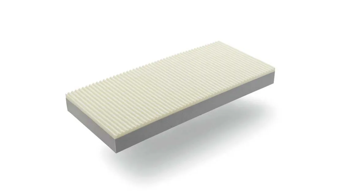 Materasso Memory altezza 5cm sagomato di Sinuo