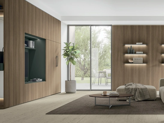 Parete Attrezzata Logica Plus UNIT 02 di Tomasella