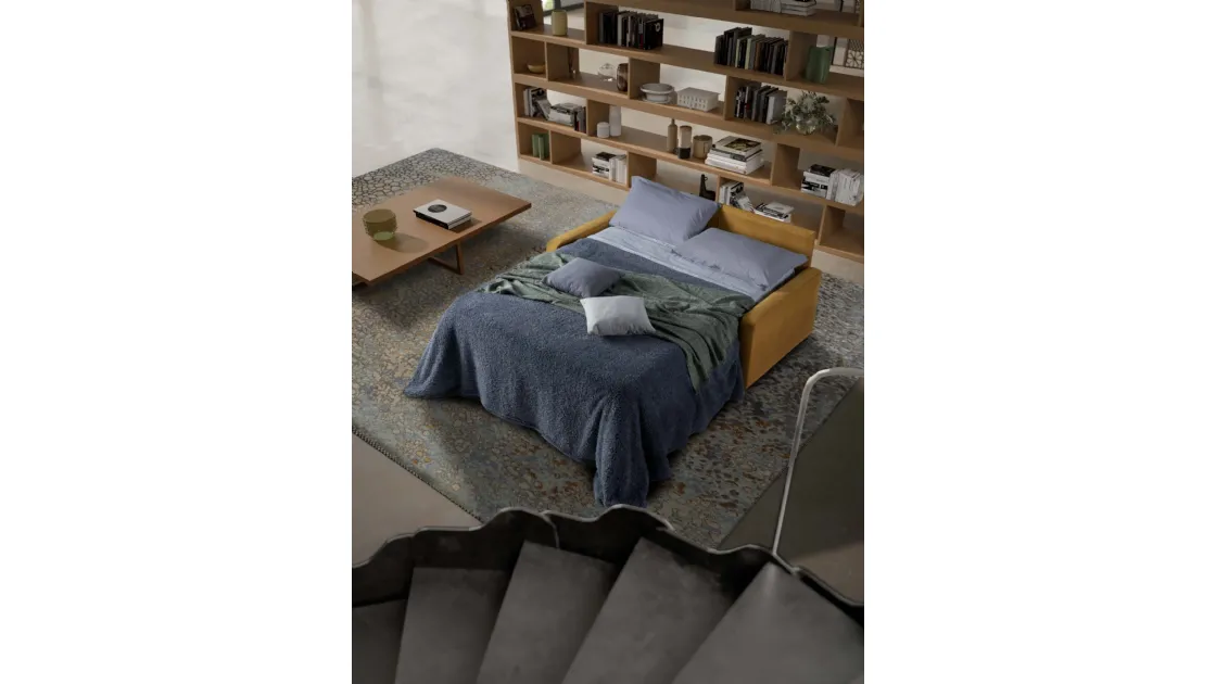 Divano Letto in tessuto Oregon de Il Benessere