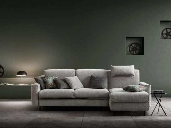 Divano Letto con penisola Titan di Samoa